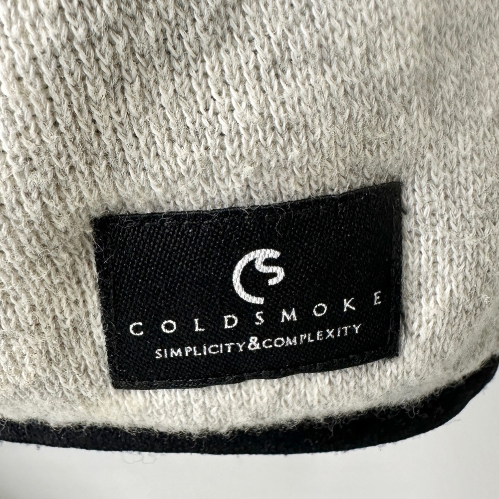 Coldsmoke Avani Zip-Up Heathered Light Gray Cotton Performance Jacket Me… - Picture 12 of 16